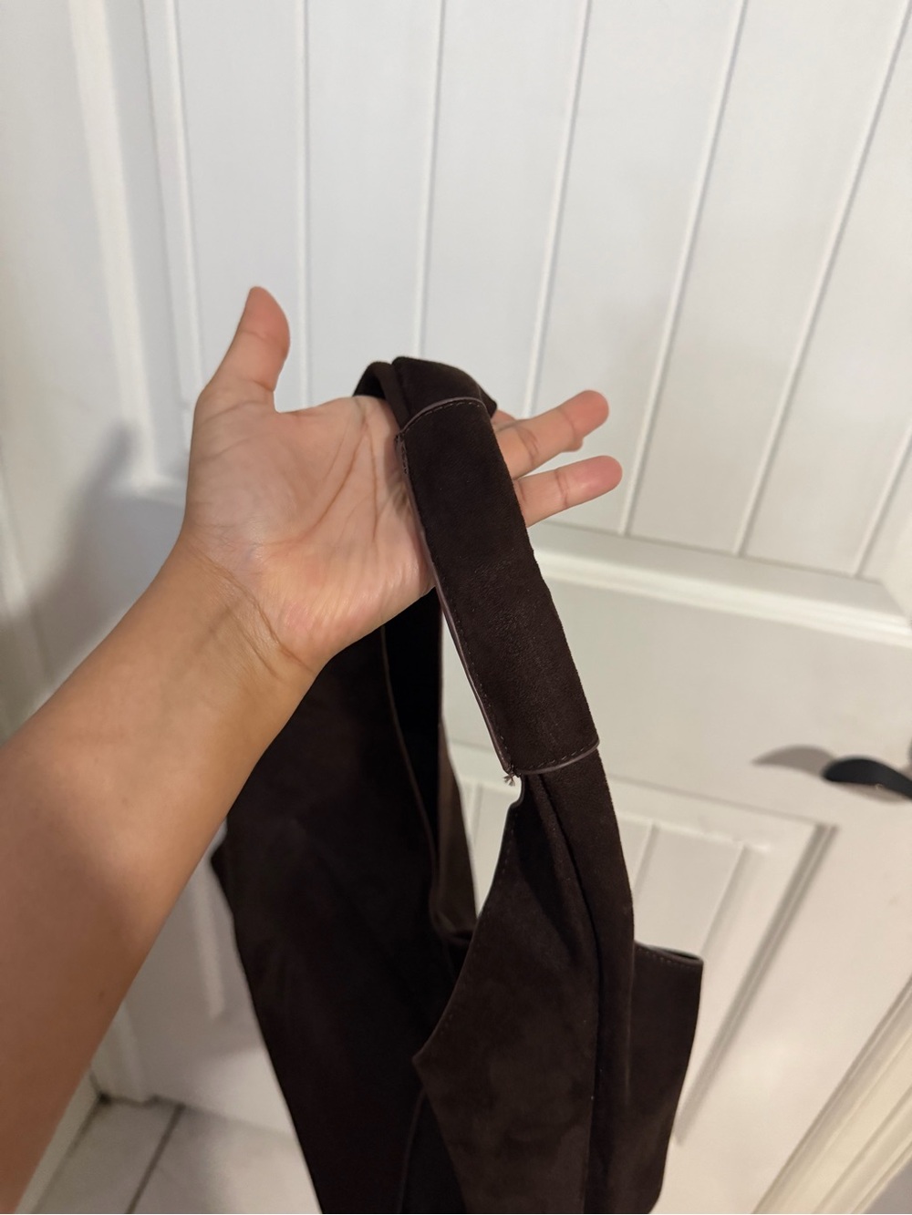 Banana Republic Suede Tote - Picture 3 of 5